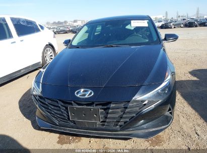 Lot #2992833011 2021 HYUNDAI ELANTRA SEL