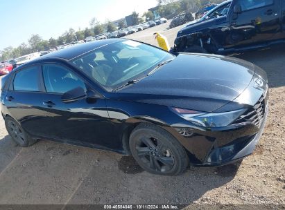 Lot #2992833011 2021 HYUNDAI ELANTRA SEL