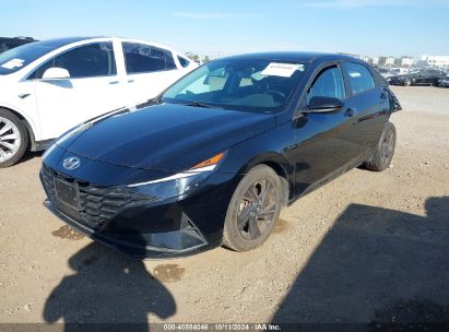 Lot #2992833011 2021 HYUNDAI ELANTRA SEL