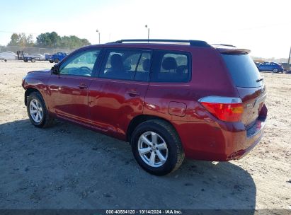 Lot #2996533530 2008 TOYOTA HIGHLANDER