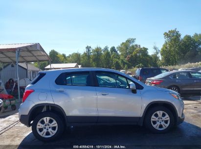 Lot #2996533528 2019 CHEVROLET TRAX LS