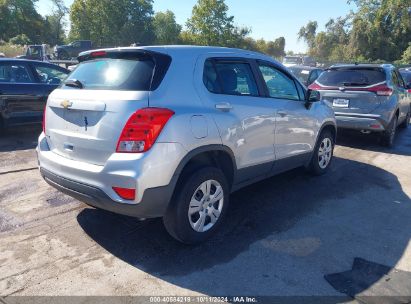 Lot #2996533528 2019 CHEVROLET TRAX LS