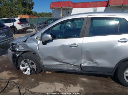 Lot #2996533528 2019 CHEVROLET TRAX LS