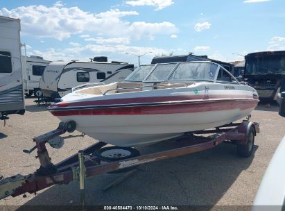 Lot #3035089741 1995 BOAT AND TRAILER MARLIN - 1996 ZIAM TRAILER