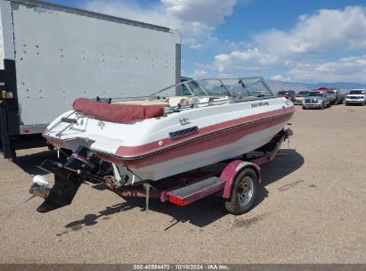 Lot #3035089741 1995 BOAT AND TRAILER MARLIN - 1996 ZIAM TRAILER