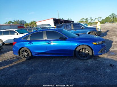 Lot #2995282795 2022 HONDA CIVIC SI SEDAN