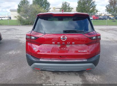 Lot #2995299535 2021 NISSAN ROGUE SV INTELLIGENT AWD