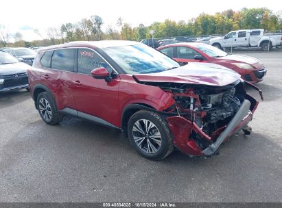 Lot #2995299535 2021 NISSAN ROGUE SV INTELLIGENT AWD