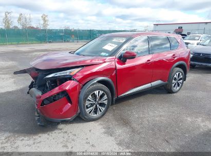 Lot #2995299535 2021 NISSAN ROGUE SV INTELLIGENT AWD