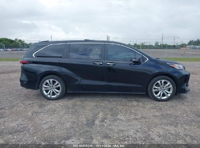 Lot #2996533517 2023 TOYOTA SIENNA PLATINUM