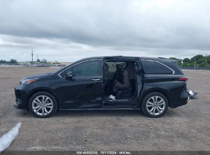 Lot #2996533517 2023 TOYOTA SIENNA PLATINUM