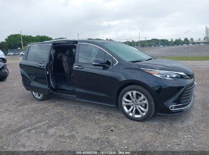 Lot #2996533517 2023 TOYOTA SIENNA PLATINUM