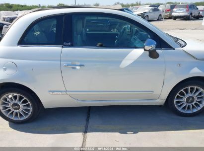 Lot #2992829732 2012 FIAT 500C LOUNGE