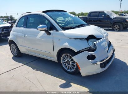 Lot #2992829732 2012 FIAT 500C LOUNGE