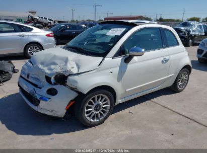 Lot #2992829732 2012 FIAT 500C LOUNGE