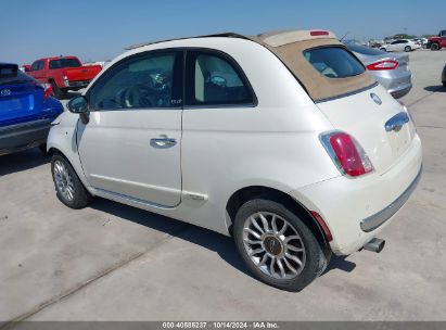 Lot #2992829732 2012 FIAT 500C LOUNGE