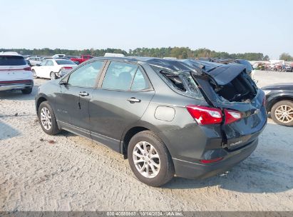 Lot #2992824139 2020 CHEVROLET EQUINOX FWD LS