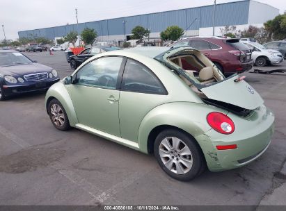 Lot #2992833004 2008 VOLKSWAGEN NEW BEETLE S/SE