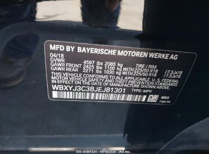 Lot #2992820459 2018 BMW X2 SDRIVE28I