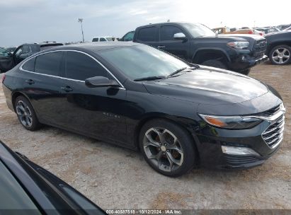 Lot #2992824104 2021 CHEVROLET MALIBU FWD LT