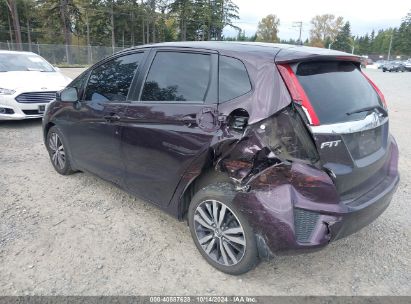 Lot #3047438426 2015 HONDA FIT EX/EX-L