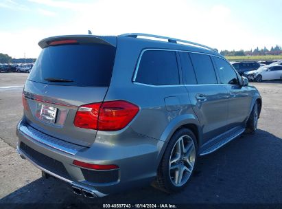 Lot #3051074703 2014 MERCEDES-BENZ GL 550 4MATIC