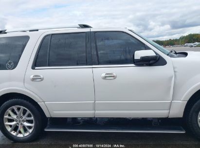 Lot #2996533500 2015 FORD EXPEDITION LIMITED