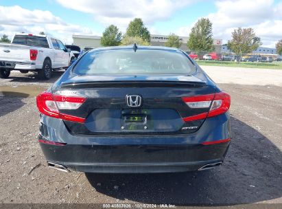 Lot #2995299443 2021 HONDA ACCORD SPORT