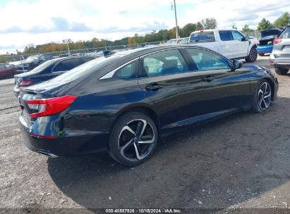 Lot #2995299443 2021 HONDA ACCORD SPORT