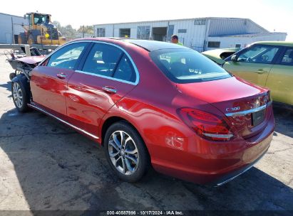 Lot #2996533502 2016 MERCEDES-BENZ C 300 4MATIC/LUXURY 4MATIC/SPORT 4MATIC