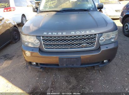 Lot #2995299432 2010 LAND ROVER RANGE ROVER HSE