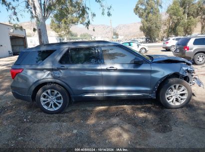 Lot #2992832999 2021 FORD EXPLORER XLT