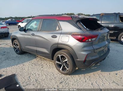 Lot #3037527349 2022 CHEVROLET TRAILBLAZER FWD RS