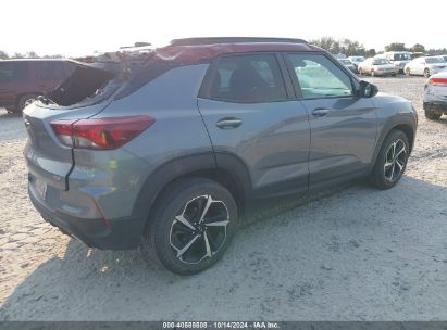 Lot #3037527349 2022 CHEVROLET TRAILBLAZER FWD RS