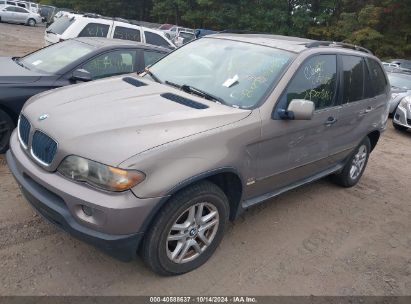 Lot #2995299340 2005 BMW X5 3.0I