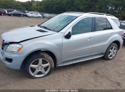 Lot #2995299334 2010 MERCEDES-BENZ ML 550 4MATIC