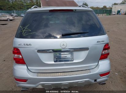 Lot #2995299334 2010 MERCEDES-BENZ ML 550 4MATIC