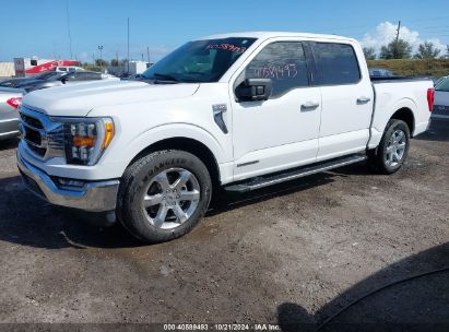 Lot #2992824080 2021 FORD F-150 XLT