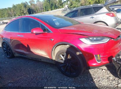 Lot #3035076159 2020 TESLA MODEL X LONG RANGE DUAL MOTOR ALL-WHEEL DRIVE/LONG RANGE PLUS DUAL MOTOR ALL-WHEEL DRIVE