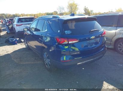 Lot #2995299251 2022 CHEVROLET EQUINOX FWD PREMIER