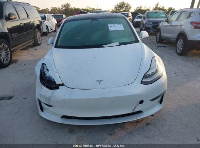 Lot #2995282998 2020 TESLA MODEL 3 STANDARD RANGE PLUS REAR-WHEEL DRIVE/STANDARD RANGE REAR-WHEEL DRIVE