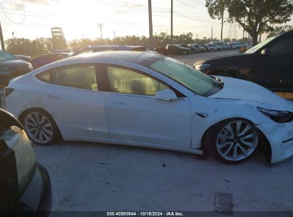 Lot #2995282998 2020 TESLA MODEL 3 STANDARD RANGE PLUS REAR-WHEEL DRIVE/STANDARD RANGE REAR-WHEEL DRIVE