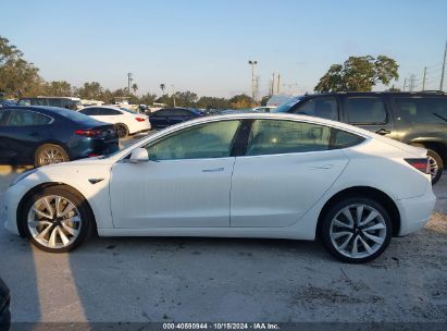 Lot #2995282998 2020 TESLA MODEL 3 STANDARD RANGE PLUS REAR-WHEEL DRIVE/STANDARD RANGE REAR-WHEEL DRIVE