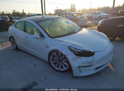 Lot #2995282998 2020 TESLA MODEL 3 STANDARD RANGE PLUS REAR-WHEEL DRIVE/STANDARD RANGE REAR-WHEEL DRIVE