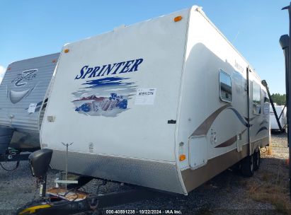 Lot #3037527324 2008 KEYSTONE SPRINTER