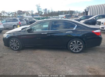 Lot #2996533469 2014 HONDA ACCORD SPORT