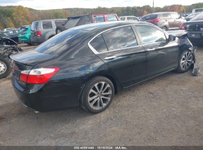 Lot #2996533469 2014 HONDA ACCORD SPORT