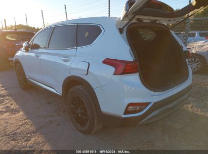 Lot #3035086413 2020 HYUNDAI SANTA FE SEL