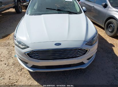 Lot #2992823999 2018 FORD FUSION HYBRID SE