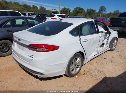 Lot #2992823999 2018 FORD FUSION HYBRID SE